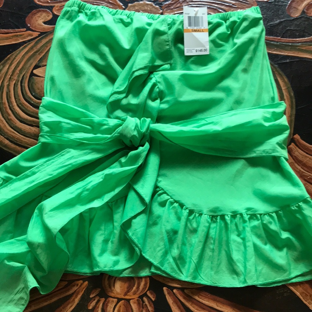 Nu Collective Strapless Blouse with Sash S “NEW”